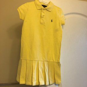 Yellow Polo by Ralph Lauren Tennis Dress